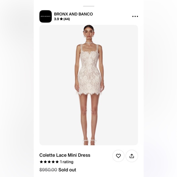 Bronx and Banco Dresses & Skirts - NWT Bronx and Banco Colette Mini Dress unworn